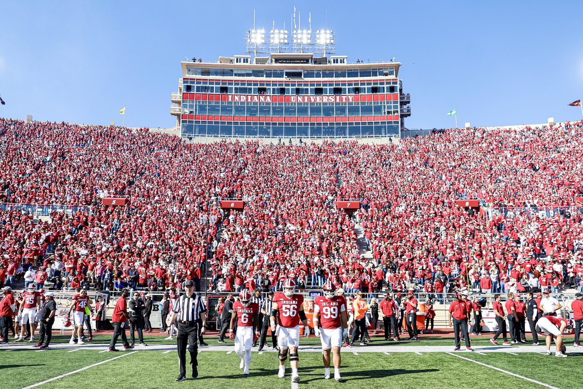 Proud to be a Hoosier for life. Thank you Hoosier nation ❤️