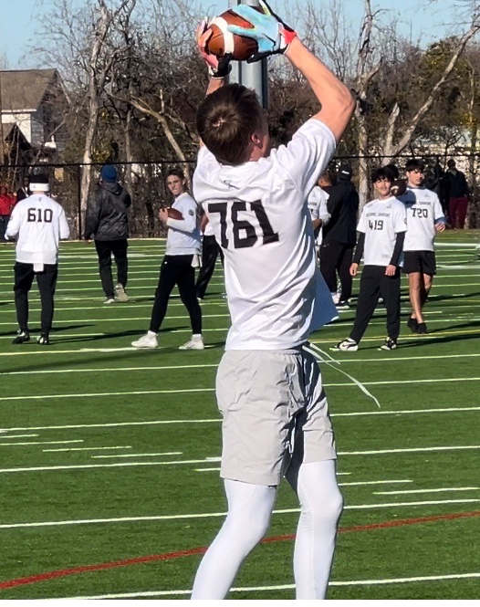 Big thanks to <a href="/ArmyBowlCombine/">USArmyBowlCombine</a> for inviting  me. I felt like the weekend was a perfect way for me to showcase my talents. Combine was super fun and competitive ! I haven’t had that many reps at any combine or camp to date so it was 🔥 #761 #widereceivers #armybowlcombine