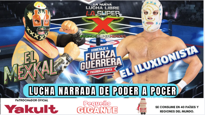 🔥 ❌PECTACULAR 😱🚨 EL MEXKAL VS ILUXIONISTA🔥Homenaje a Fuerza Guerrera💙❤️N... youtu.be/oaqKpx1WcIw?si… via <a href="/LASUPERX1/">⭐LA SUPER X⭐ EL IMPERIO DE LA JUSTICIA 🙏🇲🇽🌎</a> <a href="/LaArenaTV/">TV SHOW LA ARENA📺 The JUICY PODCAST🍊</a> <a href="/ELMEXKALUCHADOR/">ELMEXKALLUCHADOR</a> <a href="/eliluxionista/">EL ILUXIONISTA</a>