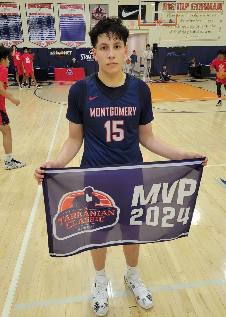 Nike Bracket Champion: Montgomery CA

Montgomery CA - 62
Boulder Creek AZ- 51

Nike Bracket MVP 
#15 JJ Sanchez 6’5 Sr

All-Tourney 
#3 Alek Sanchez 6’4 Sr 

Boulder Creek’s
#5 Andrew Bhesania 6’8 Sr
#3 Mick Riordan 6’2 Soph 

<a href="/trigonis30/">Dinos Trigonis</a> <a href="/NBNMagazine/">NBN Magazine</a> <a href="/BallerTV/">BallerTV</a> <a href="/RonMFlores/">Ronnie Flores</a>