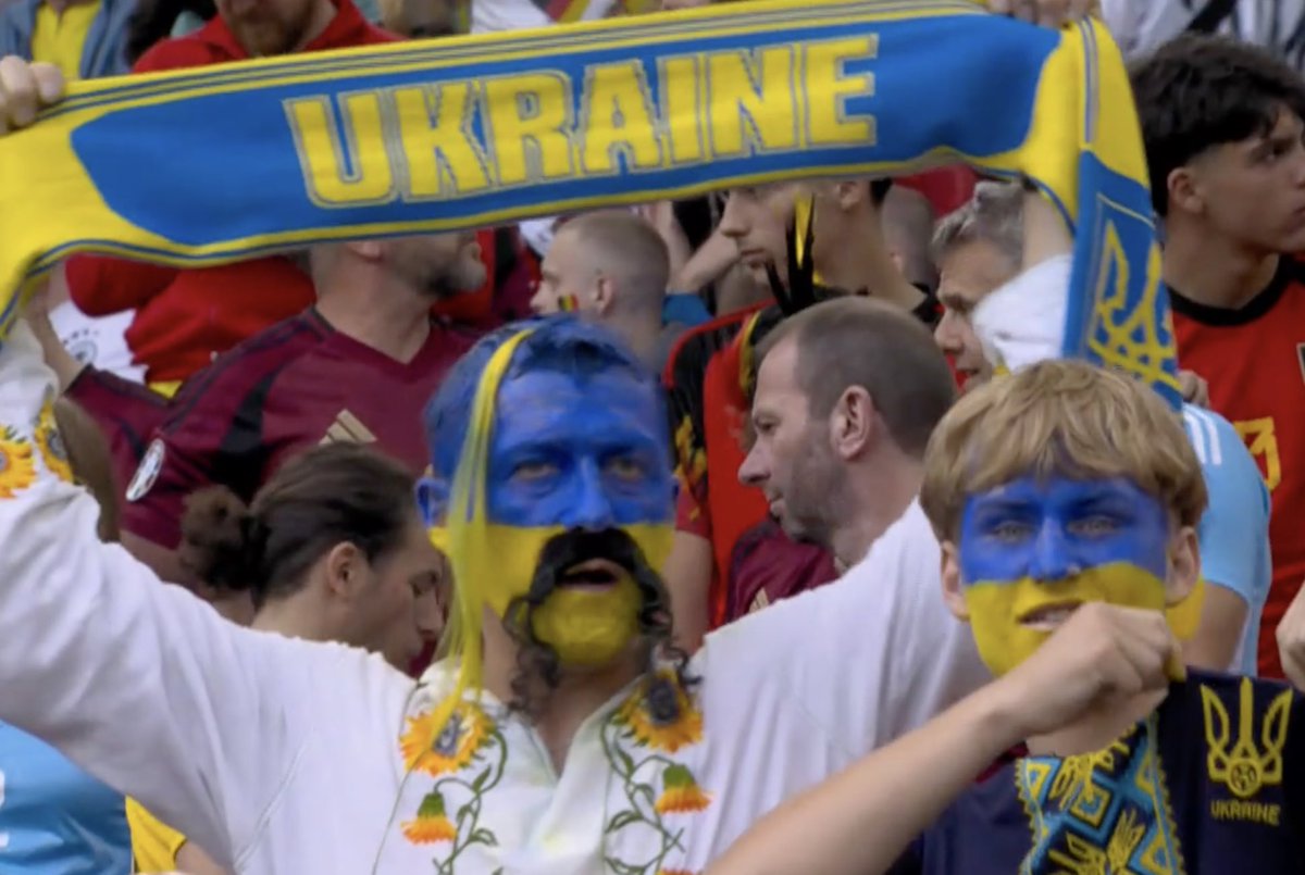 Me, when Ukraine wins in sport I don't care about