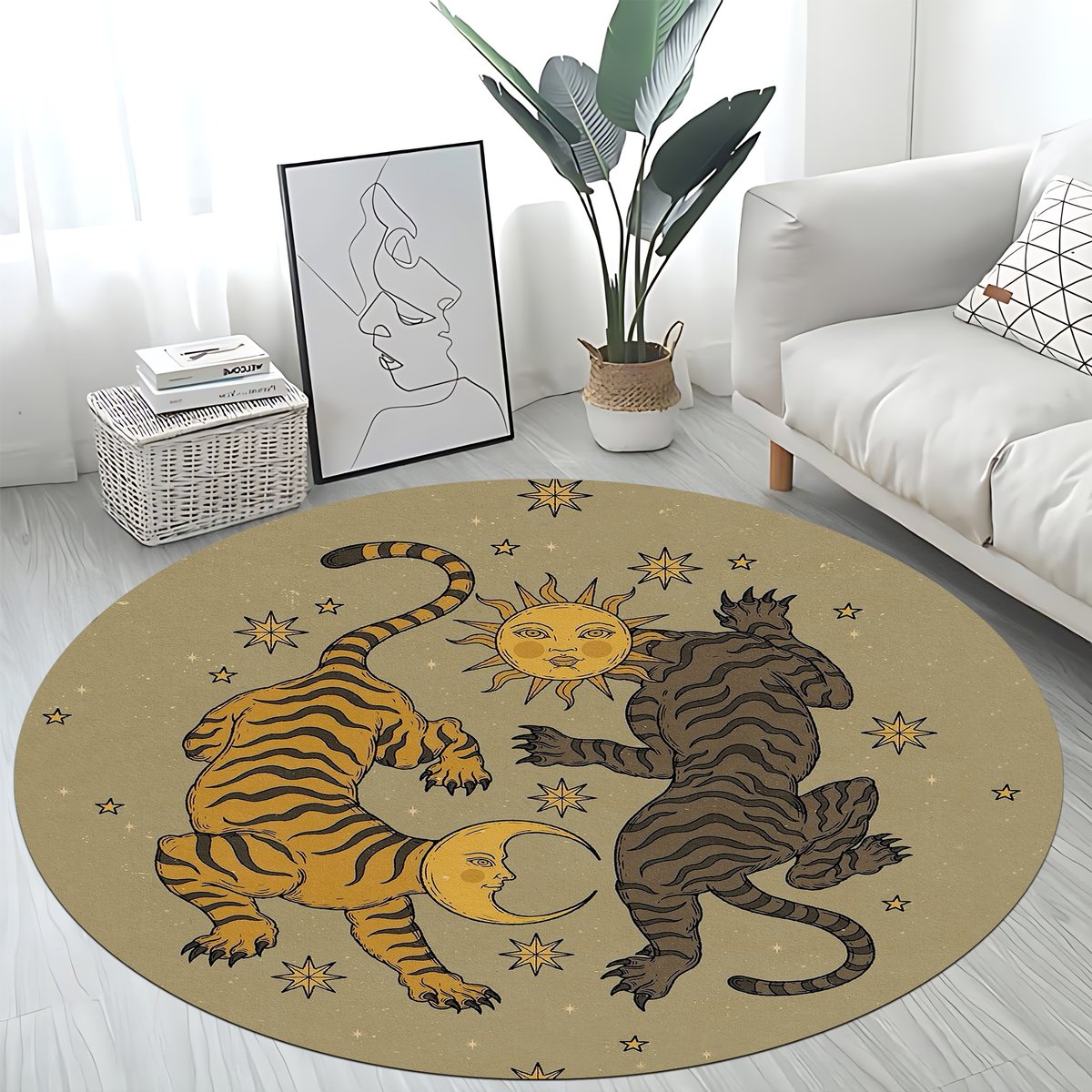 ArtDesing571's tweet photo. A different and original rug...
A journey from naturalness to exoticism.
You can add a different beauty to your home and office with such a rug.
Please write to me or visit my store. https://t.co/OqduFwArPk
#rug #roundrug #homedecor #moon #sun #exotic #tiger https://t.co/VGso4PxVys