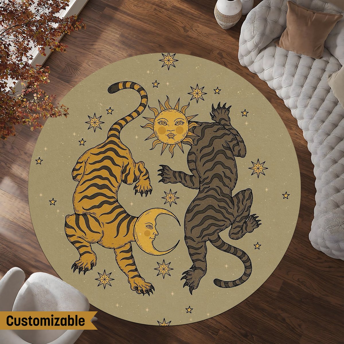 ArtDesing571's tweet photo. A different and original rug...
A journey from naturalness to exoticism.
You can add a different beauty to your home and office with such a rug.
Please write to me or visit my store. https://t.co/OqduFwArPk
#rug #roundrug #homedecor #moon #sun #exotic #tiger https://t.co/VGso4PxVys