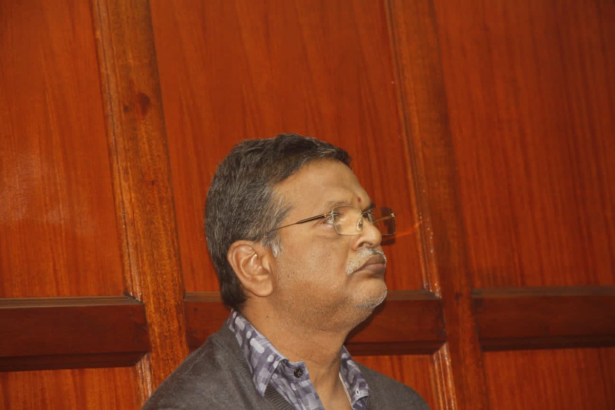 Semayote_ke's tweet photo. The CEO Cheekati Narasimha Rao, was yesterday charged in a Nairobi court with forging the signature of Indian-Kenyan author and publisher Malkiat Singh Dhillon in an attempt to falsely promote himself as a production manager at a printing company.https://t.co/r2hbfw587n https://t.co/w7G4OWsZJT