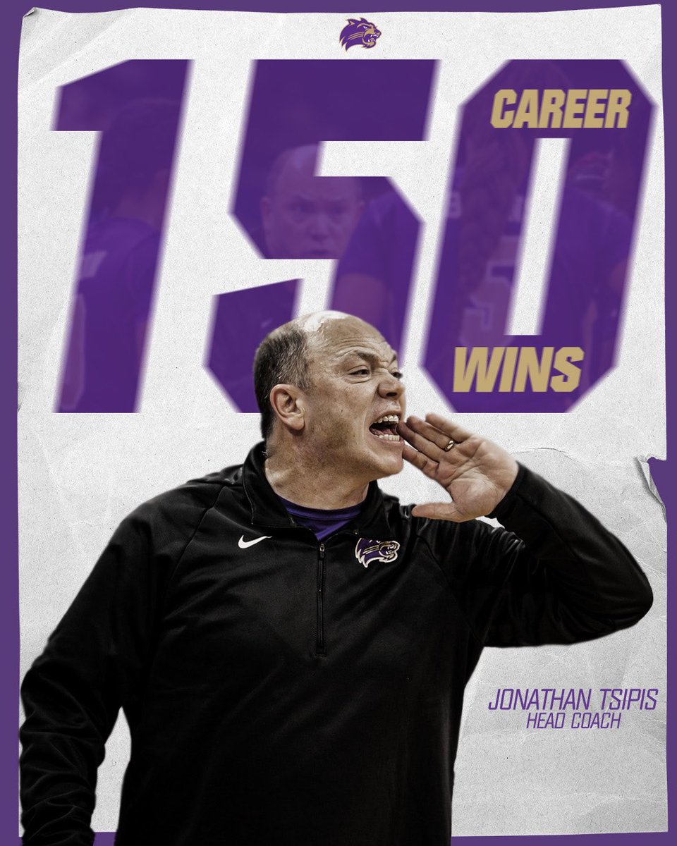 CatamountWBB's tweet image. Congrats to @CoachTsipWBK on getting his 150th career win🎉🥳🎊