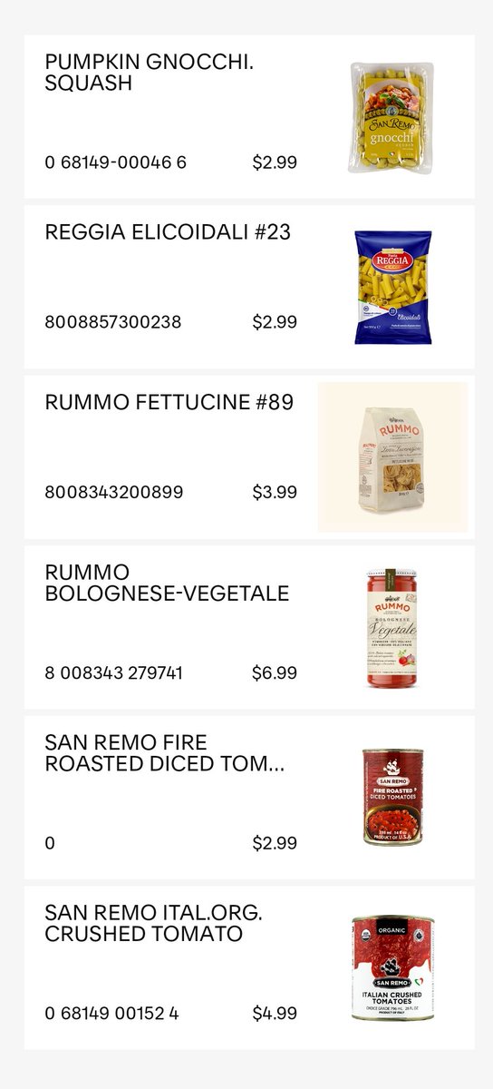 A sample Pastaclub order going out today in Vancouver.