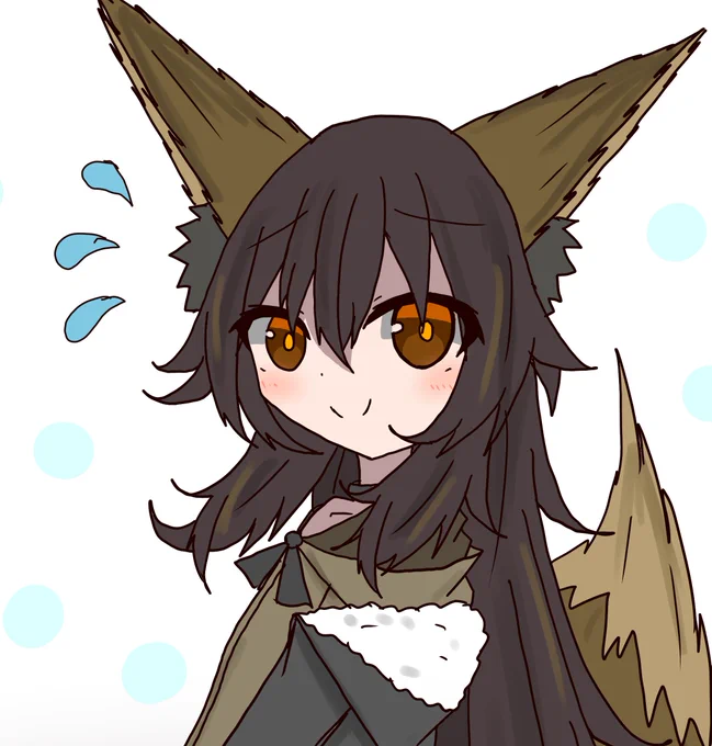 どうですかねこれ右が黒狐いなりで左がAAの黒狐いなりなんですけど…… 