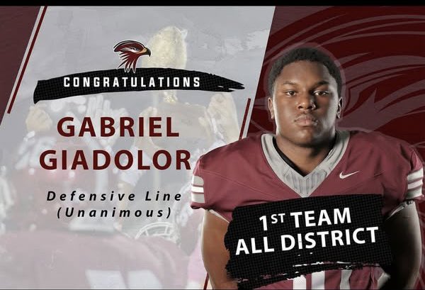 Gabriel Giadolor π³π¬ (@gabrielgiadolor) on Twitter photo Iβm blessed to be unanimously voted All DistrictππΎππΎ
<a href="/HawkHypeMan/">Jensen Jackson</a> <a href="/CoachTraun/">Traun Roberson</a> <a href="/rohawksfootball/">Red Oak Hawks Football</a> <a href="/_CoachROB__/">Coach Robinson</a> Iβm blessed to be unanimously voted All DistrictππΎππΎ
<a href="/HawkHypeMan/">Jensen Jackson</a> <a href="/CoachTraun/">Traun Roberson</a> <a href="/rohawksfootball/">Red Oak Hawks Football</a> <a href="/_CoachROB__/">Coach Robinson</a>
