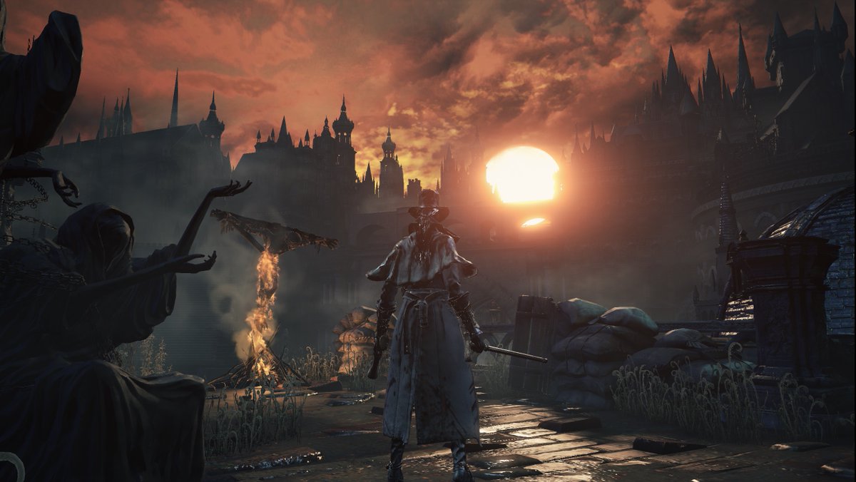 "Good Hunter, you've done well, the night is near its end. Now I will show you mercy. You will die, forget the dream, and awake under the morning sun. 

You will be freed from this terrible Hunter's Dream."