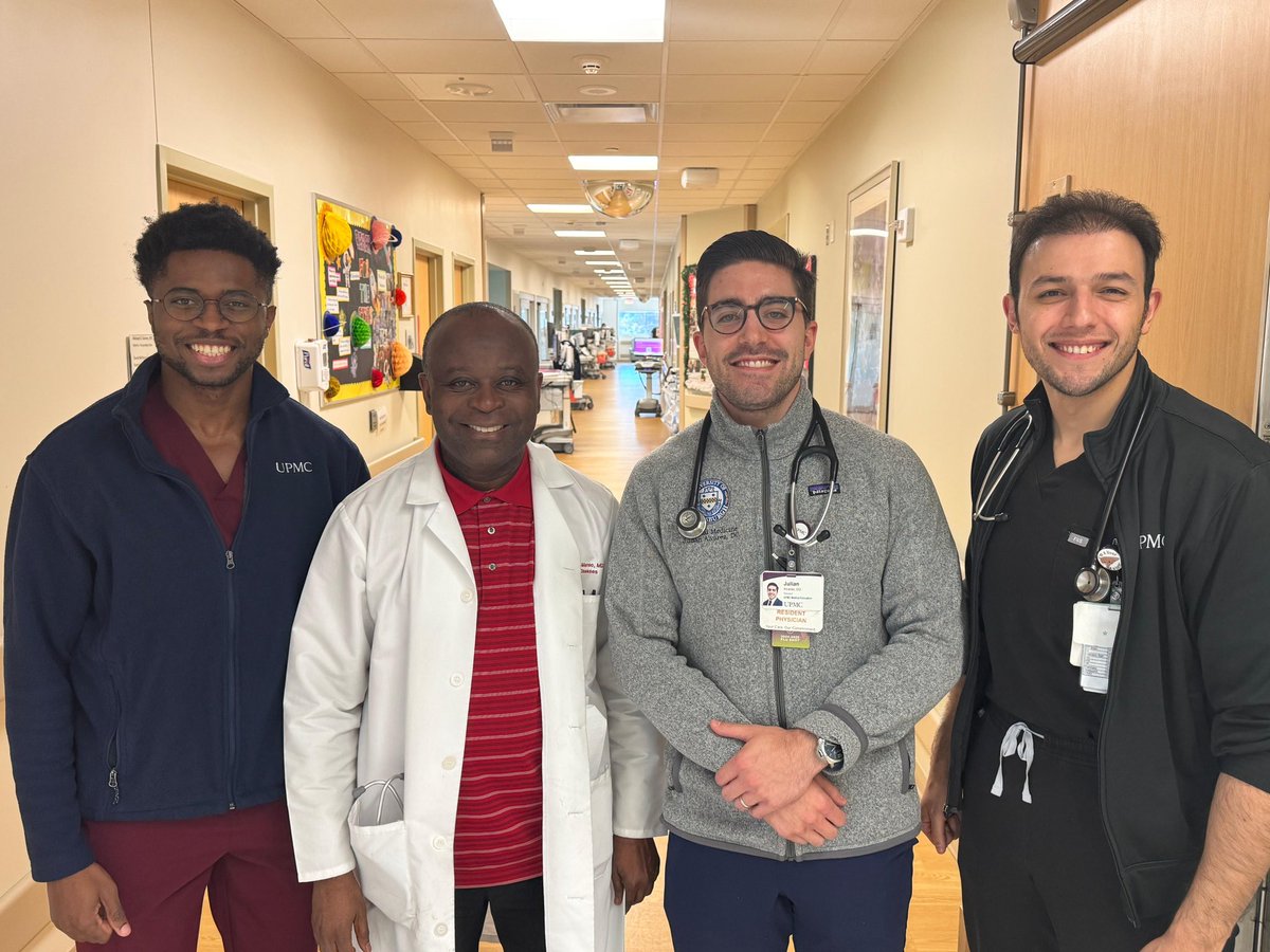 UPMC McKeesport IM residency tweet media