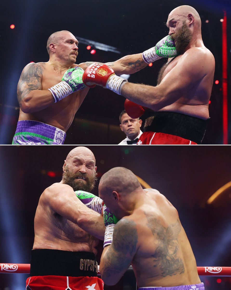 NGTimes_'s tweet photo. The most technical in the Ring takes the night.
#UsykFury2 https://t.co/1RNwpPuDZb