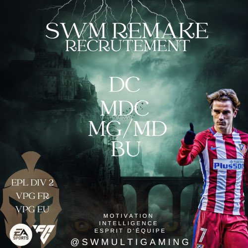 N’hésitez pas à me Dm 
Merci de Rt 
<a href="/GwDavidI10I/">Gw David I10I</a> <a href="/ImPrazR/">PraZeeR</a> <a href="/SWMultigaming/">Spartan Wizard MultiGaming</a> <a href="/VPGEurope/">Virtual Pro Gaming | Europe</a> <a href="/eProLeagueCP/">EPro League CP</a> <a href="/VPGFrance_/">VPG France</a>