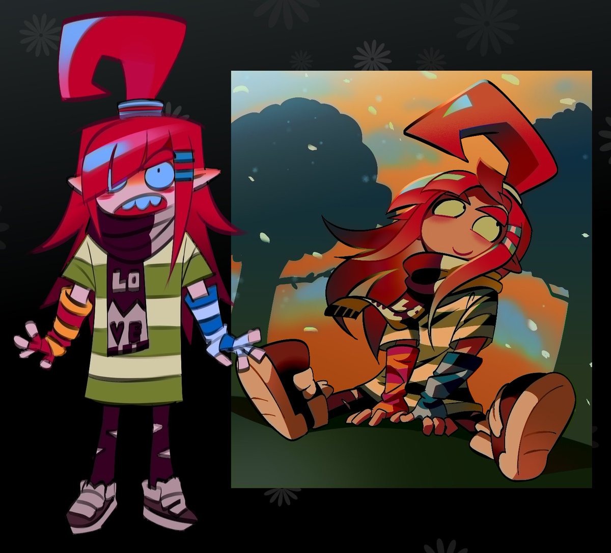 cleaned up scraps