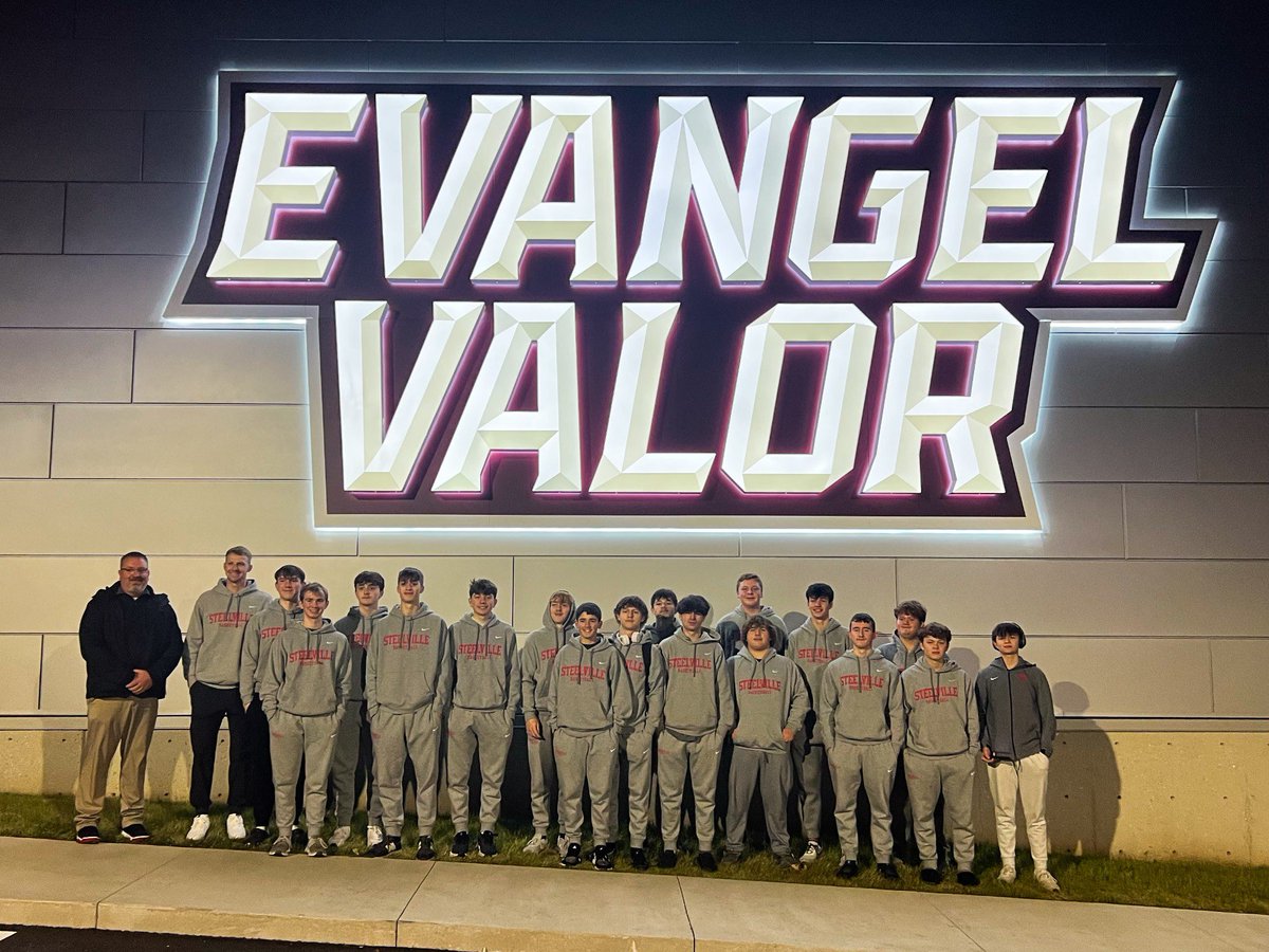 SteelMoHoops's tweet photo. Springfield was good to us!!! BIG thanks to Evangel University for a warm welcome. These are experiences you never forget. #CardinalPride #ValorPride @EvangelValor https://t.co/smXWwaAeZ5