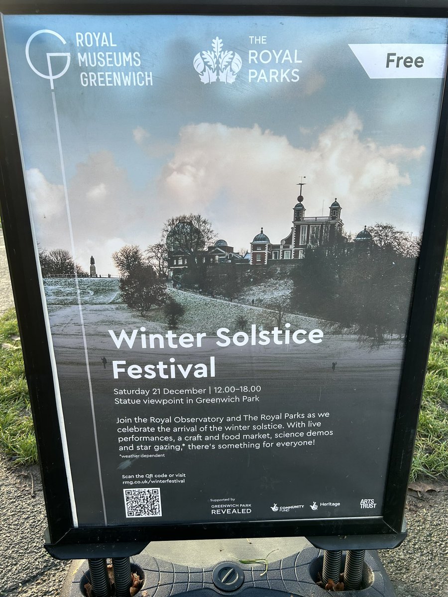 Marking #WinterSolstice in Greenwich today