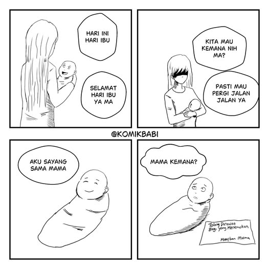 komikbabi's tweet photo. Selamat Hari Ibu https://t.co/JUTDBlgJzT