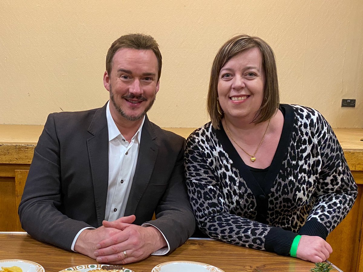 emmakatewright's tweet image. Amazing to meet and chat to Russell Watson this evening 🎼