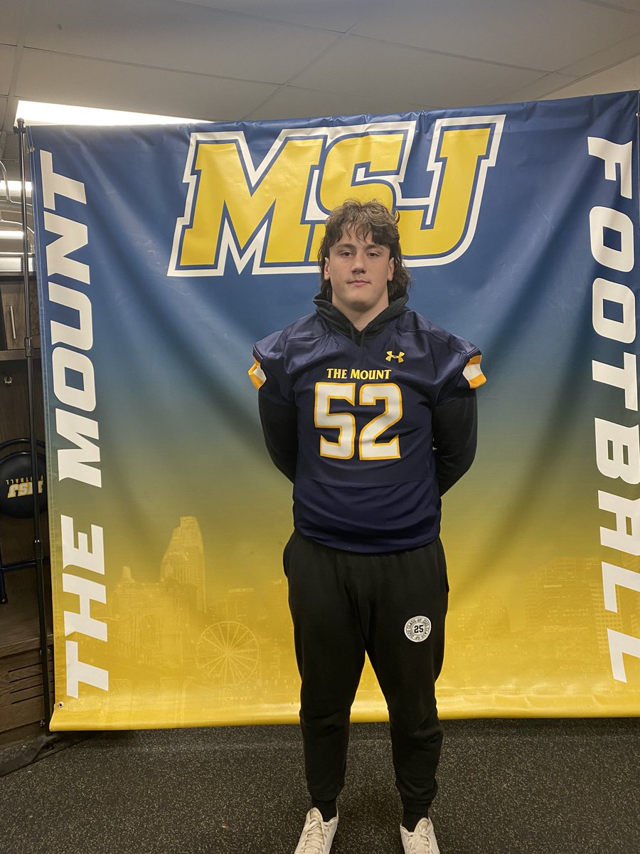 #AGTG After a great visit at <a href="/MSJ_FB/">Mount St. Joseph Football</a> I am blessed to receive and offer to continue my education and athletic career. thank you <a href="/CoachLittle7/">Lane Little</a> and the whole <a href="/MSJ_FB/">Mount St. Joseph Football</a> staff for making me feel welcomed.<a href="/CoachPitt_LC/">Evan Pittenger</a> <a href="/LCFalconFB/">LCHS Falcons</a> <a href="/CoachCHam/">Eddie Cunningham</a> <a href="/coachdobbs78/">Jason Dobbs</a>
