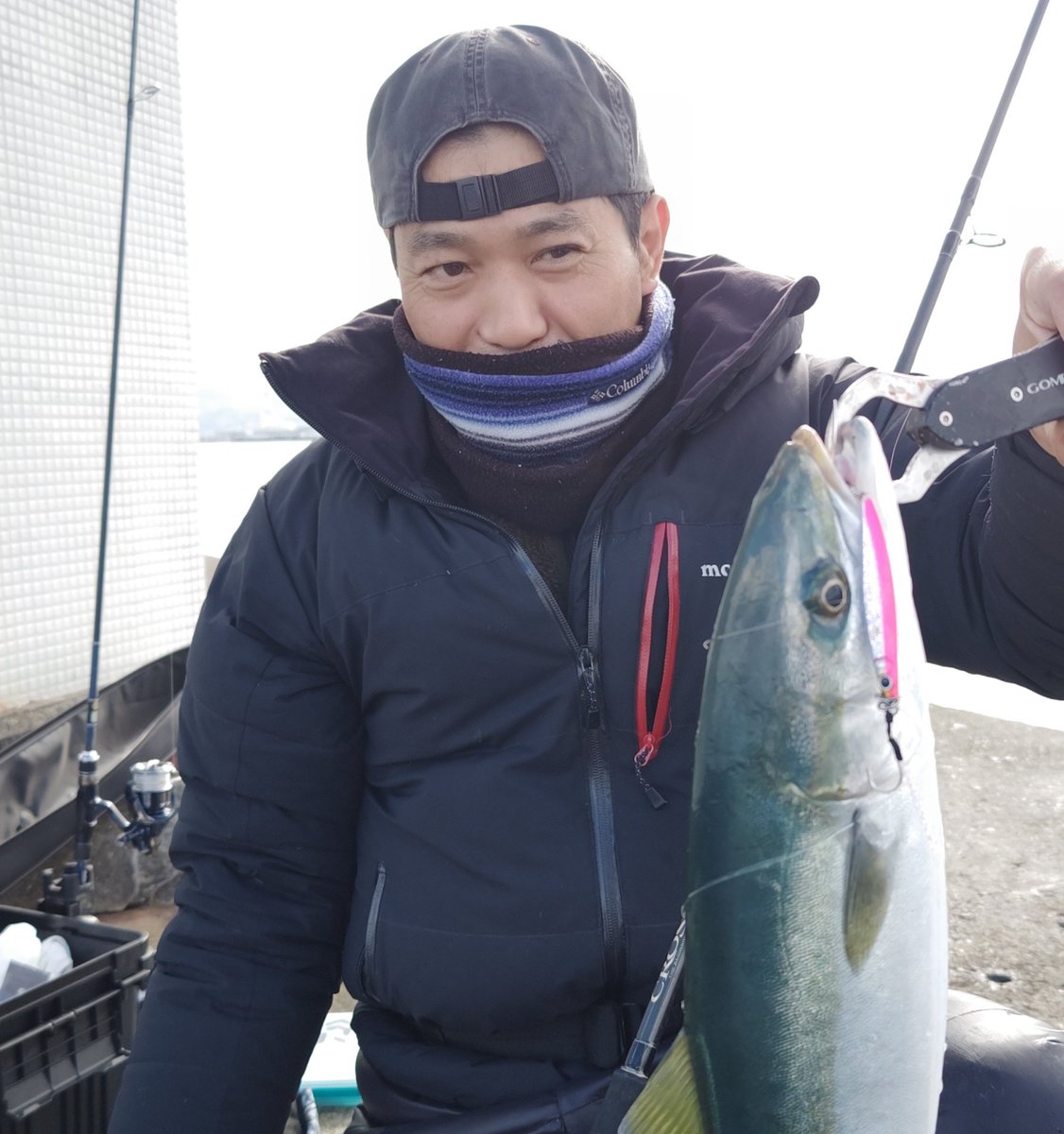 バブリーピンクも反応良かばい！

#2024年12月井熊の陣
#メタルエフェクトブレード