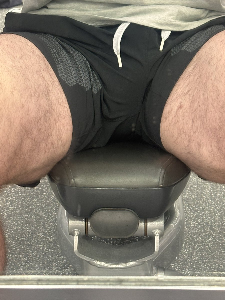 Bulging at the gym … shame it’s empty and nobody to play with …