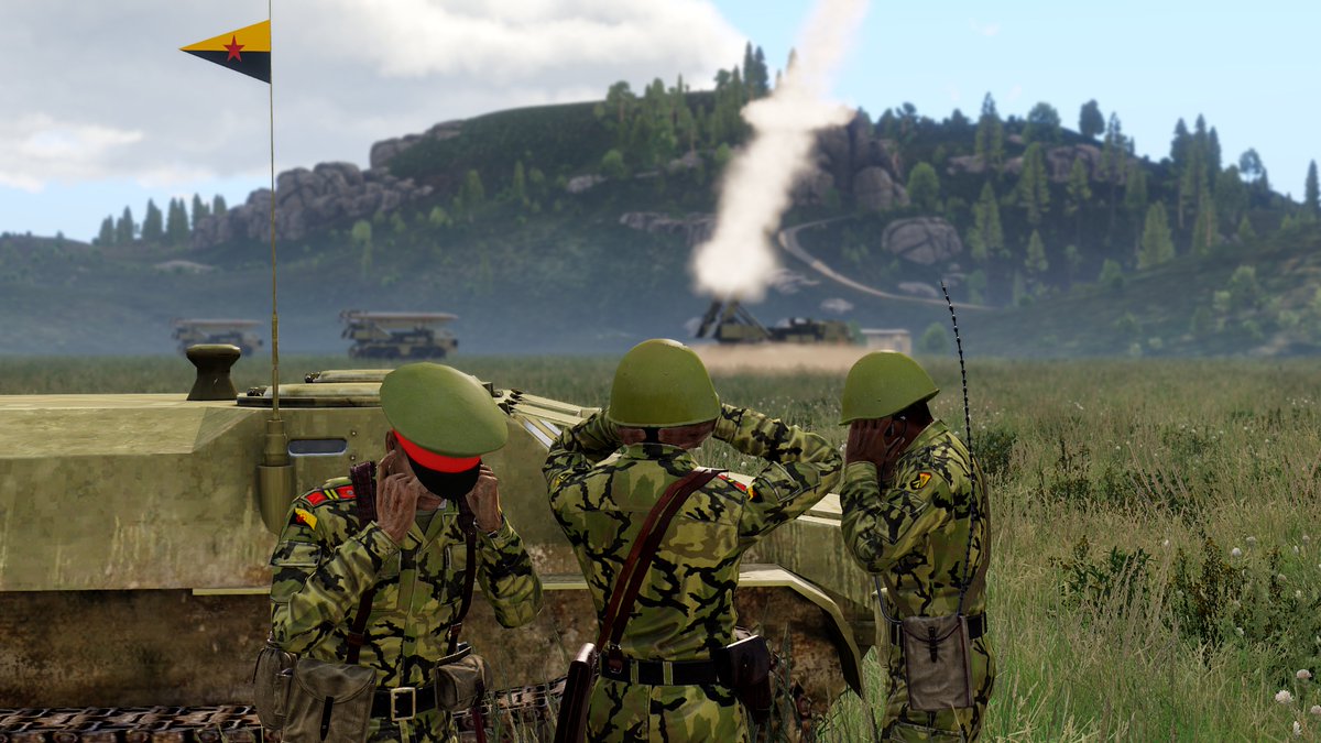 Cu3b4ll93's tweet image. SLA Strategic Missile Command testing new weapons systems, somewhere in Fapovo