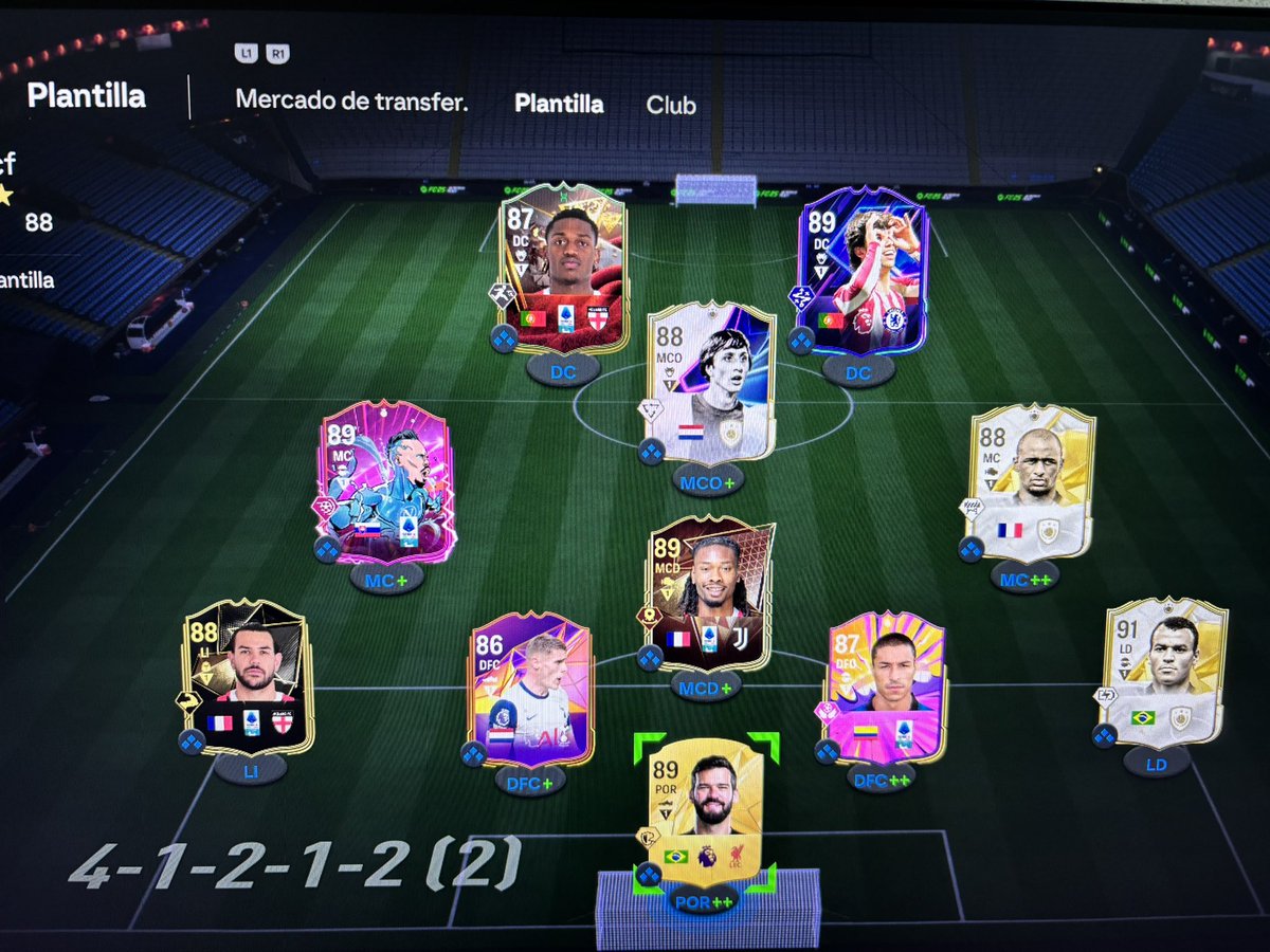 Moli_Molina_87's tweet image. Vendo cuenta  de play del EA FC 25 con 3.600.000 monedas y estos jugadores intransferibles,interesados MD se agradece un RT