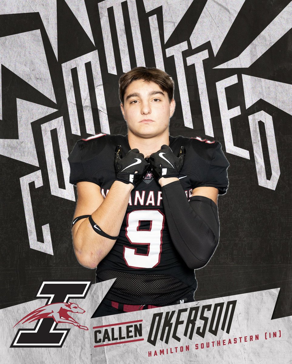 Callen9Okerson's tweet image. 100% Committed!!
@KeeversChris @FBCoachEngle @Coach_Lantz @HSEFootball @UIndyFB