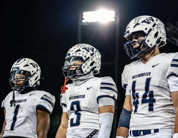 After a Great Phone Call with <a href="/CoachHardyWRs/">Coach Jaevon Hardy</a>, I'm Beyond Blessed &amp; Grateful to receive an Offer &amp; Opportunity to Continue my Student-Athlete Endeavors <a href="/WCtitansFB/">Westminster Football</a> , Thank You! 🔵⚪️ #AGTG 🙏🏾 

<a href="/coachbenzel/">Scott Benzel</a> <a href="/RileyLewis_30/">Riley Lewis</a> @TankRBs <a href="/CRU7v7/">Urban Impact-CRU 7v7</a> <a href="/NorthgateVFB/">Northgate Varsity Football</a> <a href="/MFratStrength/">Mark Fratangelo, MS, CPT</a> <a href="/210ths/">2Tenths Speed & Agility</a>