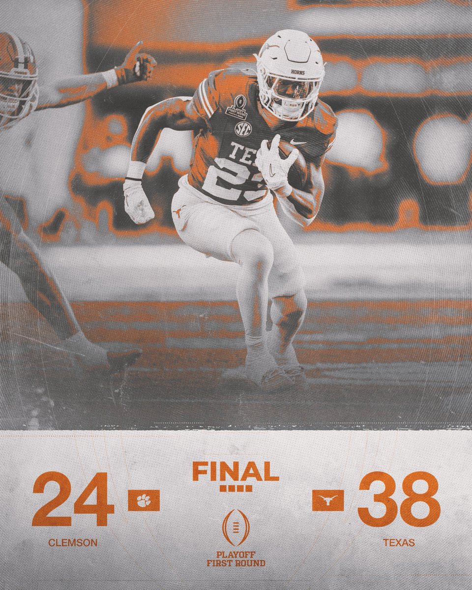 THRIVE AND ADVANCE 🤘

#HookEm | #CFBPlayoff