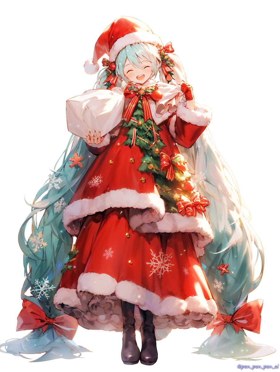 pon_pon_pon_ai's tweet photo. #初音ミク #HAPPYHOLIDAYS🎄🎅🎁 https://t.co/Y3xMoDHzD8