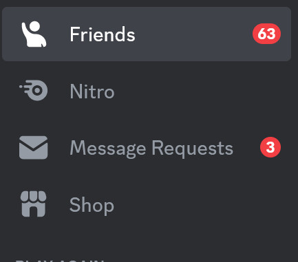 I kid you not, <a href="/discord/">Discord</a> like. Decided to finally give my account back. Let me respond to 2 weeks worth of friend requests and avatar issues. Then redisabled my account... wtaf. That account is supposed to be busy. Why is accepting friends considered spam! #discord