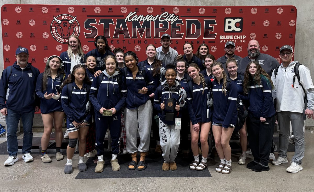 Congratulations to this group right here.  Came to Kansas City and competed well it the 60 plus team KC Stampede.  We took 6th as a team with one champion.  Next up Wonder Women.  Two grueling tournaments back to back.