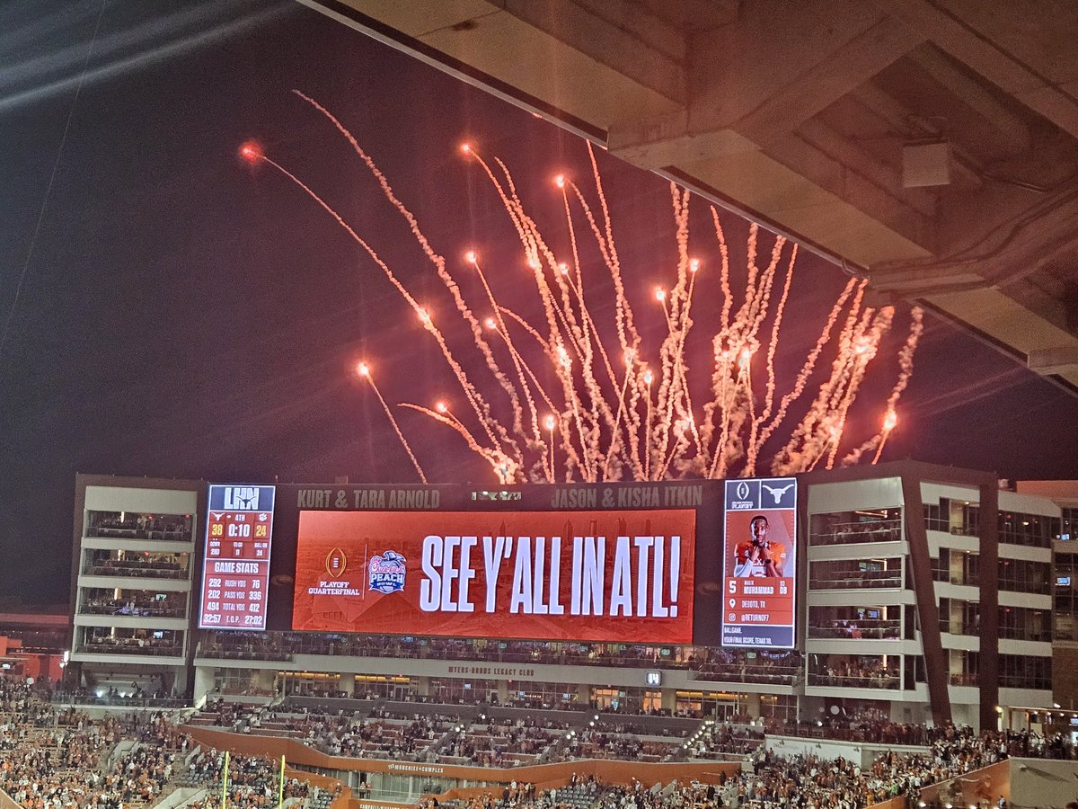KT23Sports's tweet photo. LONGHORNS WIN BABY!! BRING ON ARIZONA STATE!!!! 🧡🤘🧡 #CLEMvsTEX #CFBPlayoff #HookEm https://t.co/NHCocqGTUZ
