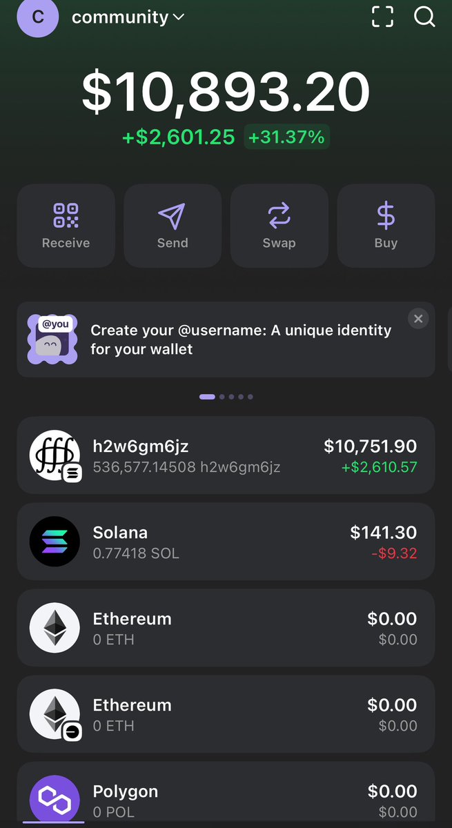 ImGetlowe's tweet photo. Im with family but the cultmmunity wallet just got a new contribution, another NFT.
And we are now at 536,577 @h2w6gm6jz tokens 👀

The person doesn’t want to be named but I have sent them all the love and ensured them how thankful the community is.

Just look at the beauty and generosity of this community, I’m proud to be here, and I’m being wowed every damn day.

👁️👂💧🌊🧪⚗️

@h2w6gm6jz $h2w6gm6jz #h2w6gmjz