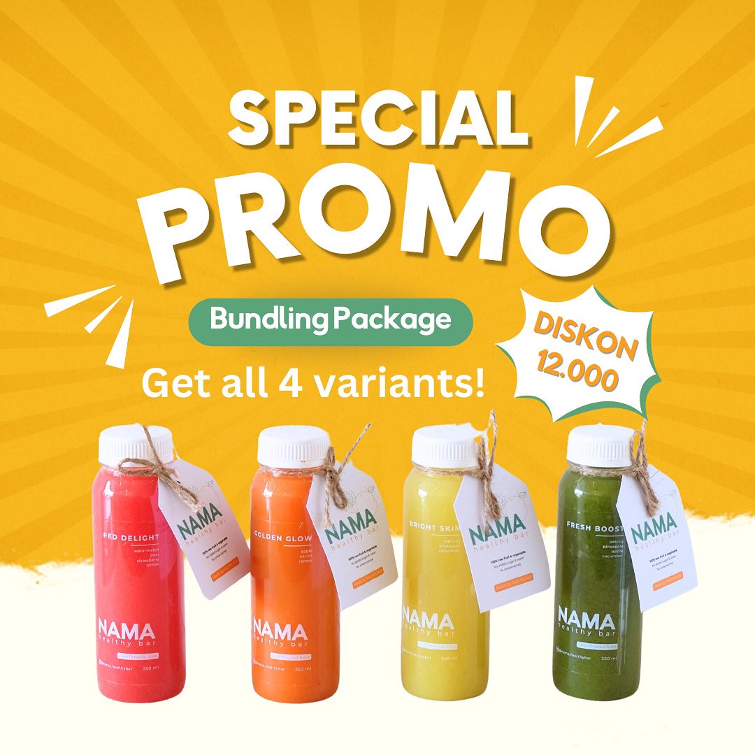 alvt_won's tweet photo. Hai warga malang! Aku baru aja merintis usaha makanan sehat. Kali ini baru launching COLD-PRESSED JUICE

100% pure dan gaada tambahan gula +air

Yuk, cobain langsung DM ya!
💸100rb/4 varian (LEBIH MURAH😍)
 
Ada HAMPERS NATAL only 55rb!🎅🏻

@infomalang 
 #pasarmingguinfomalang https://t.co/qO3JbpgSiZ