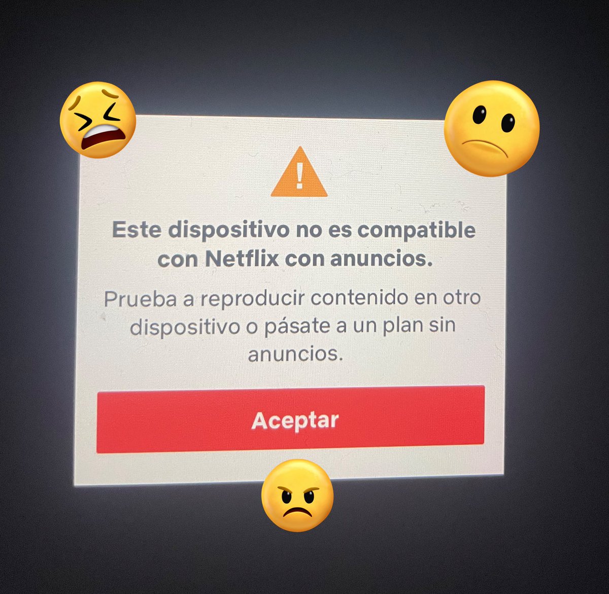 Pilar_DR2's tweet photo. Hola, me gustaría saber Xk no puedo ver @NetflixES #Netflix @netflix en mi IPad https://t.co/3CTiAq5zWJ