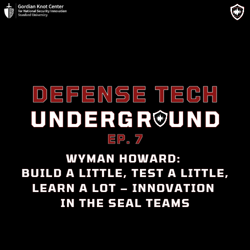 DefenseTechPod's tweet photo. Episode VII is out now: "Wyman Howard: Build a Little, Test a Little, Learn a Lot – Innovation in the SEAL Teams"
🎧 Listen to episode 7 wherever you get your podcasts.
💻 Learn more about our mission at https://t.co/j6BwIrYflv.
#podcast #defense #innovation #technology #deftech https://t.co/UdSYQ52P8c