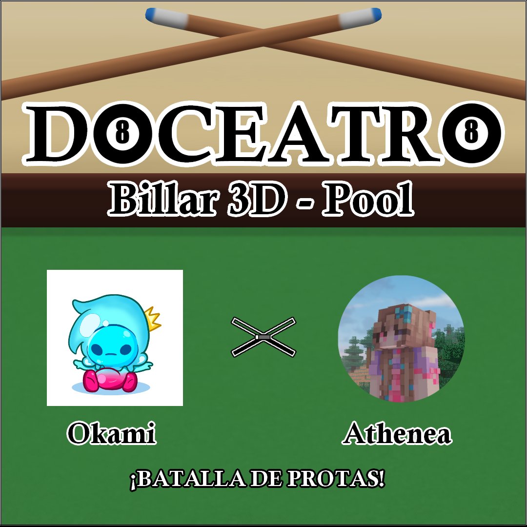 DOCEOBED's tweet photo. ¡BATALLA DE PROTAS!
@Okamikaoz X @AtheneaBuilds
Vayan a ver sus POV:
https://t.co/FYIVzfVWbA X https://t.co/HLF8EfW7Sb
#DOCEOBED https://t.co/FRxRduPGGR