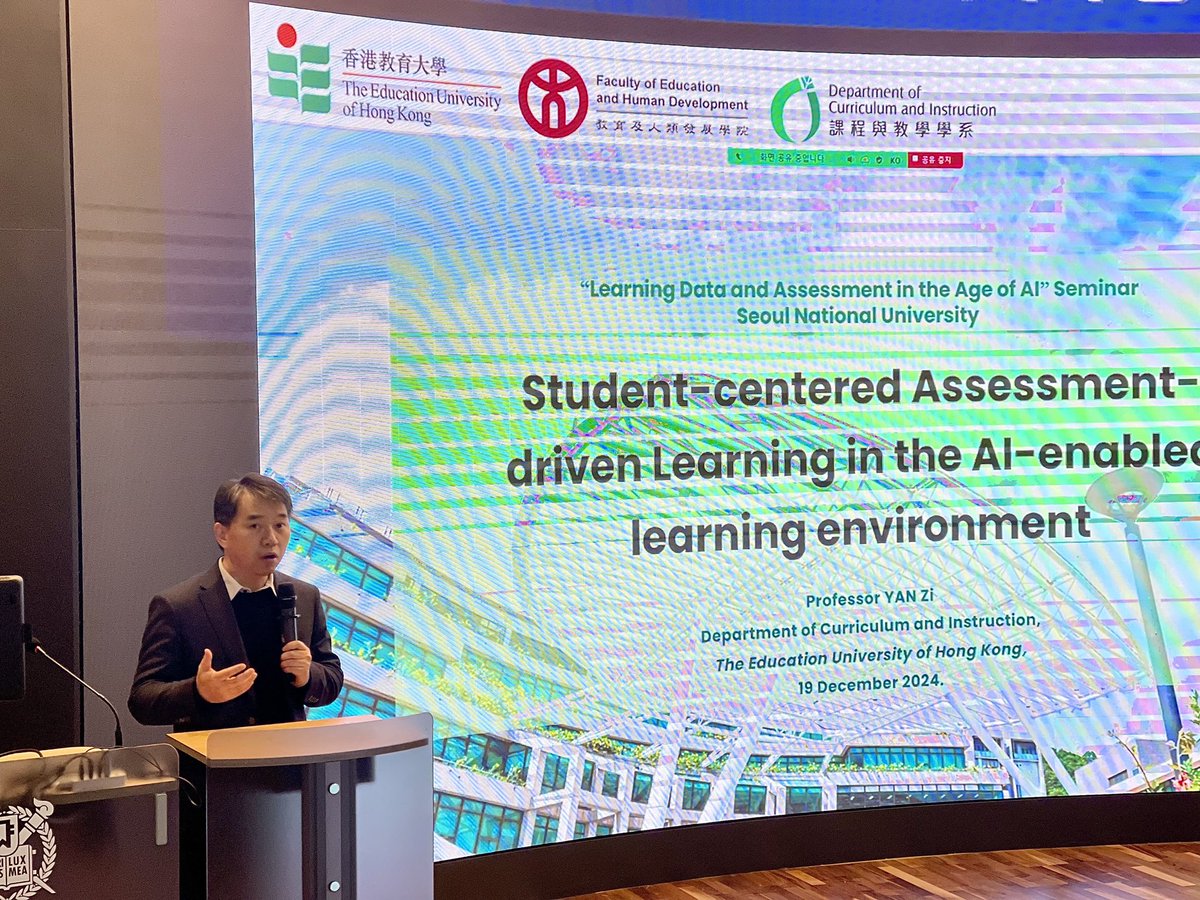 ZiYan55010264's tweet photo. I really enjoyed the visit to the Learning Sciences Research Institute at Seoul National University, led by Prof Young Hoan Cho. A wonderful team! https://t.co/Xhr65PoNjQ
