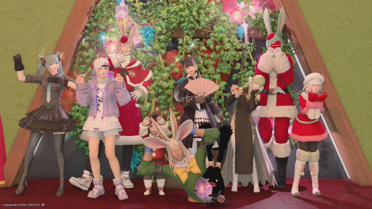 MAFF142's tweet photo. FC:放課後Tea Time Xmas event 💝
みんなのコスプレめっちゃ良かった〜！
椅子取りゲーム式のプレゼント交換もうまくいきましたね🥰
ご協力・ご参加ありがとうございました♬ https://t.co/eG1mCxPlrF