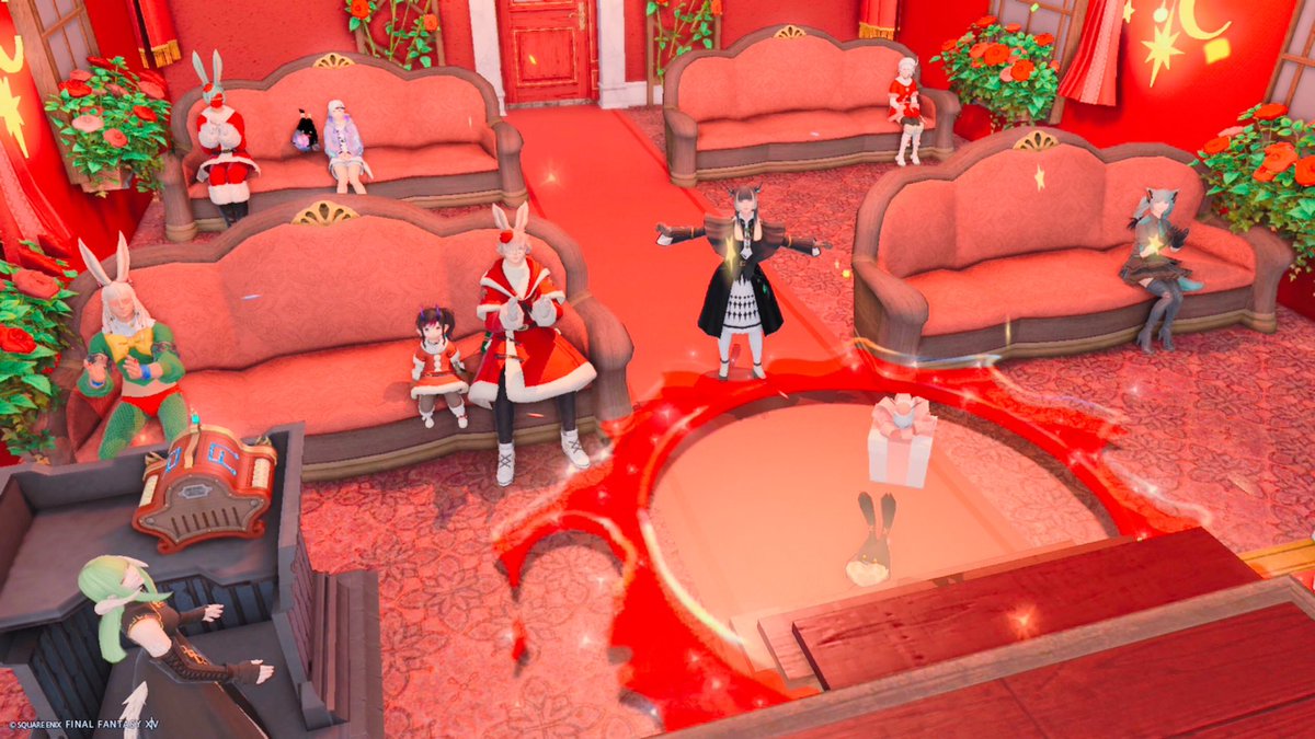 MAFF142's tweet photo. FC:放課後Tea Time Xmas event 💝
みんなのコスプレめっちゃ良かった〜！
椅子取りゲーム式のプレゼント交換もうまくいきましたね🥰
ご協力・ご参加ありがとうございました♬ https://t.co/eG1mCxPlrF