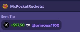 MxPocketRockets's tweet photo. Hello everyone, Tonight was just an amazing stream!!. Congrats to the lucky people that the slot call hit big!! ------------------- 
Hola a todos, el vivo de hoy estuvo increible. Felicidades a los que se llevaron dinero!!  

#roobet #KickStreaming #kickcommunity #MxPocketRockets https://t.co/BVEaLrO3km