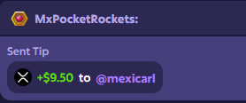 MxPocketRockets's tweet photo. Hello everyone, Tonight was just an amazing stream!!. Congrats to the lucky people that the slot call hit big!! ------------------- 
Hola a todos, el vivo de hoy estuvo increible. Felicidades a los que se llevaron dinero!!  

#roobet #KickStreaming #kickcommunity #MxPocketRockets https://t.co/BVEaLrO3km