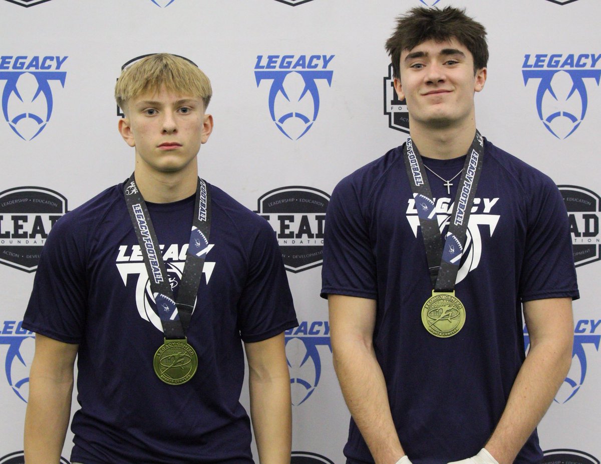 Legacy Football Organization (@legacymi_fball) on Twitter photo Legacy Football Combine 2024 MVP
Broad Jump: 🏅9 ft 4 in🏅
Adam Knight - Genoa (OH) - 2027 - WR/DB
Chase Stephens - Saranac - 2025 - RB/WR
<a href="/ChaseSteph07/">Chase Stephens</a>
<a href="/Legacy_Recruit/">Legacy Recruiting</a> <a href="/snipbackapp/">SnipBackApp</a> <a href="/Bryan_Ault/">Bryan Ault - Midwest Scout</a> Legacy Football Combine 2024 MVP
Broad Jump: 🏅9 ft 4 in🏅
Adam Knight - Genoa (OH) - 2027 - WR/DB
Chase Stephens - Saranac - 2025 - RB/WR
<a href="/ChaseSteph07/">Chase Stephens</a>
<a href="/Legacy_Recruit/">Legacy Recruiting</a> <a href="/snipbackapp/">SnipBackApp</a> <a href="/Bryan_Ault/">Bryan Ault - Midwest Scout</a>