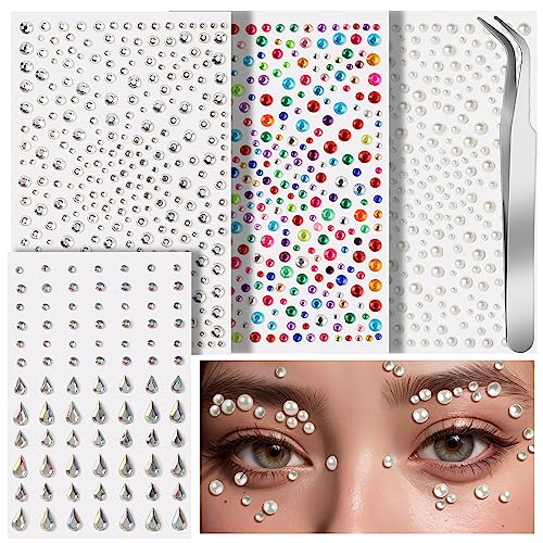 FluidityASMR's tweet image. I just received Teenitor Self Adhesive Face Gems and Pearls for Makeup, Festival Jewels, Hair Gems, Rhinestone Stickers for Face, Eye, Makeup, Nail, Body, Crafts - A from ad_am8920 via Throne. Thank you! throne.com/fluidityasmr #Wishlist #Throne
