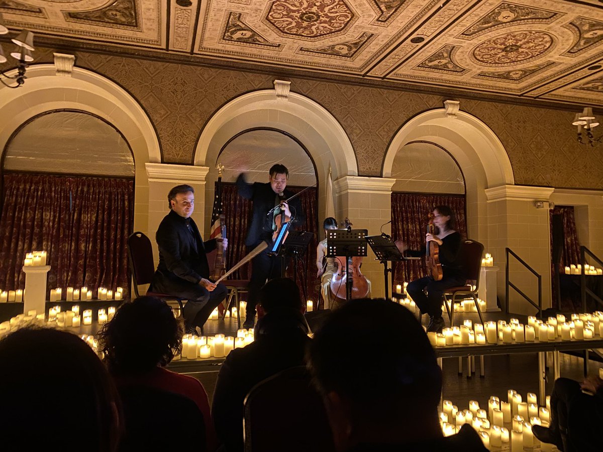 ssked's tweet photo. Brav-O! @cdl_concerts #Vivaldi4Seasons #HighlineStringQuartet. https://t.co/5jcUKQwKkz