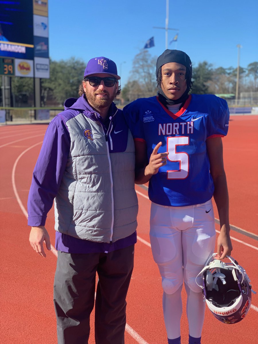 So proud of these Trojans for being chosen and playing well in their respective All Star games!  #WinToday <a href="/ShrineBowlNCSC/">Shrine Bowl NC-SC</a> <a href="/NorthSouthFB/">Touchstone Energy Bowl</a>