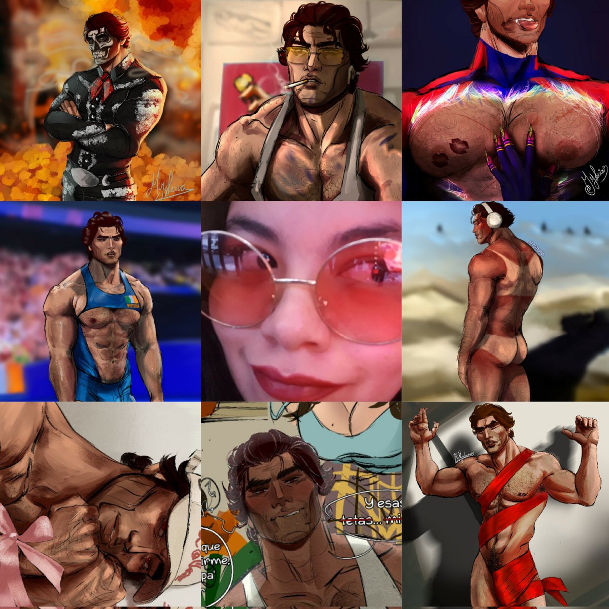 Mysteriaaa69's tweet image. Miguel is my muse
 #artvsartist2024