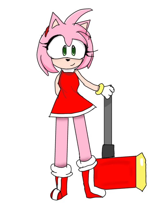 Amy Rose is here!! 💖💖 #SonicTheHedgehog Amyrose #Amy #Fanart
