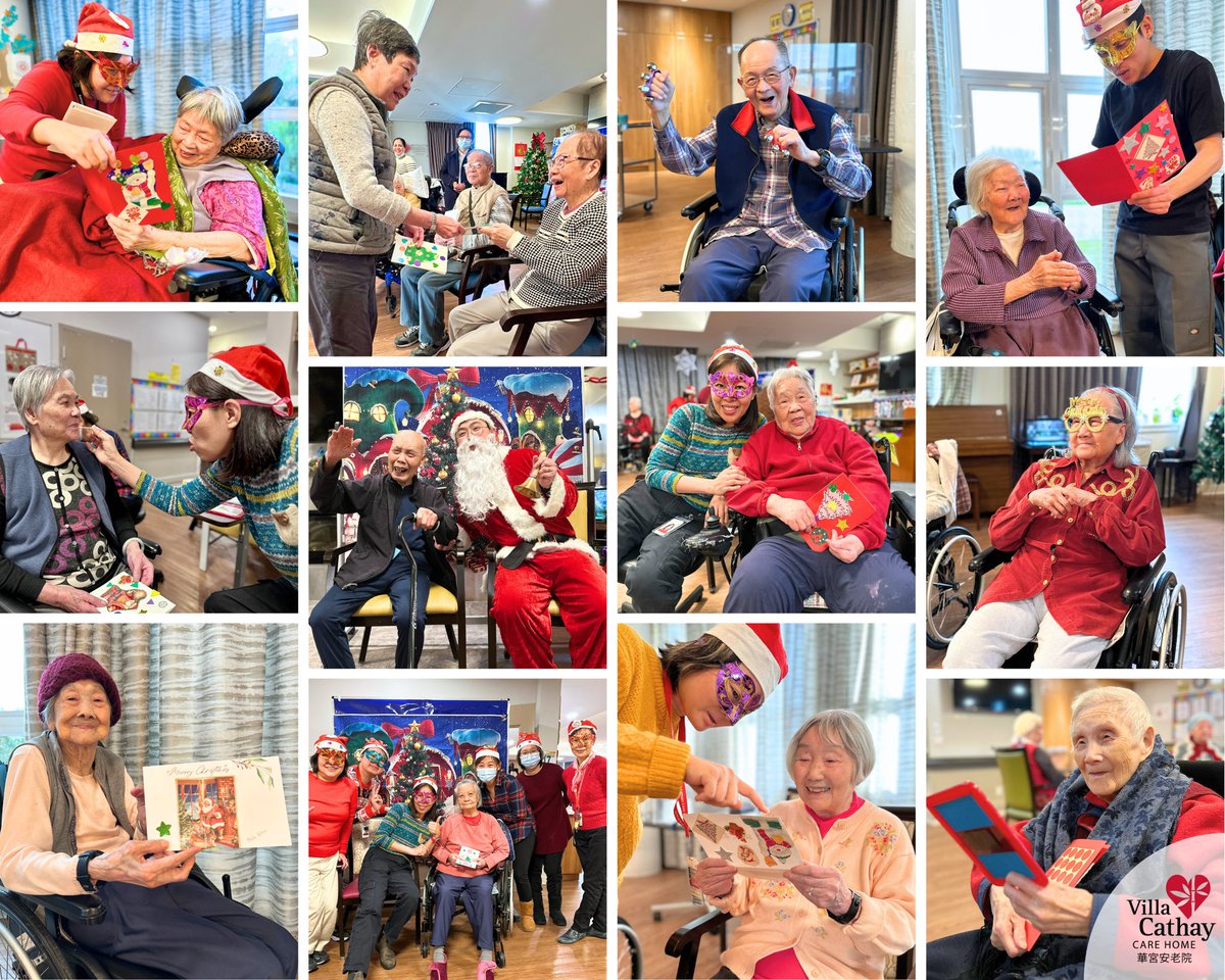 🎄✨ Our Christmas Parade was a heartwarming celebration of joy and festive cheer! 

Residents sang their favorite holiday tunes, joined in lively games, and exchanged beautiful Christmas cards they crafted with love. ❤️